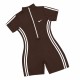 اورال ورزشي كوتاه زيپدار نواردار كد 52007 تكي
