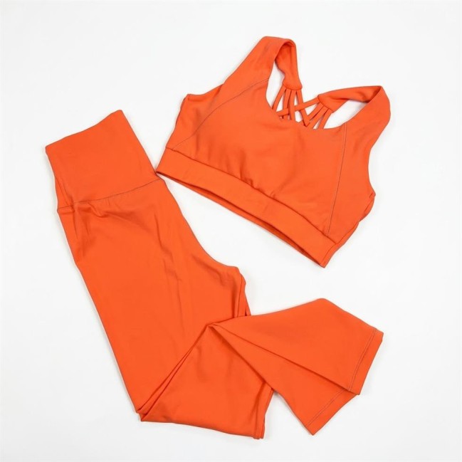 ست ورزشي زنانه لگ و نيم تنه Lululemon كد 52009 تكي