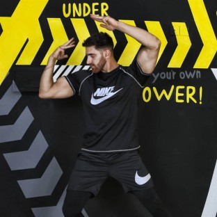 تي شرت مردانه آستين رگلان نايك 179 تكي